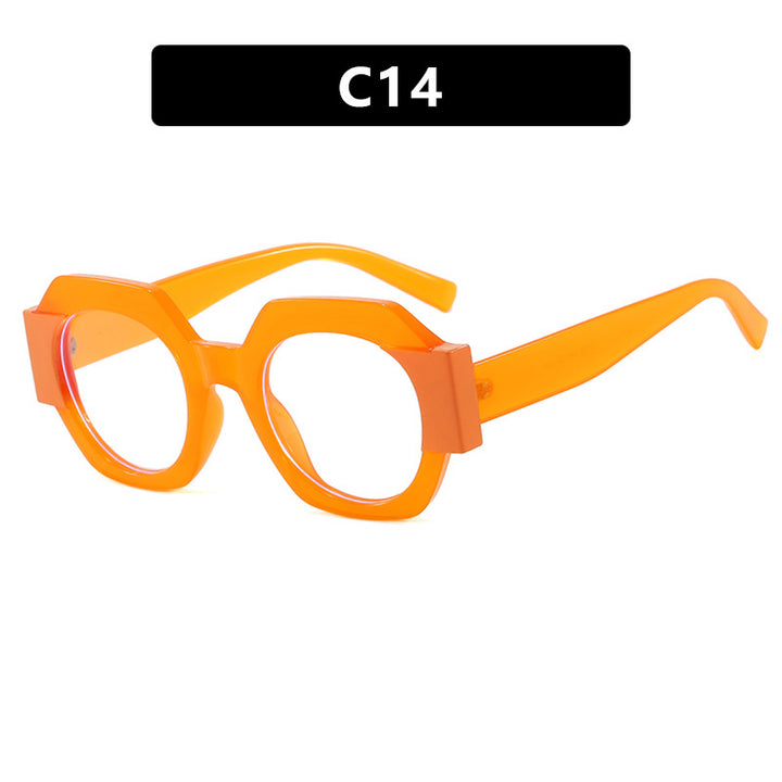 Ladies trendy sunglasses in hexagonal design Bowlift