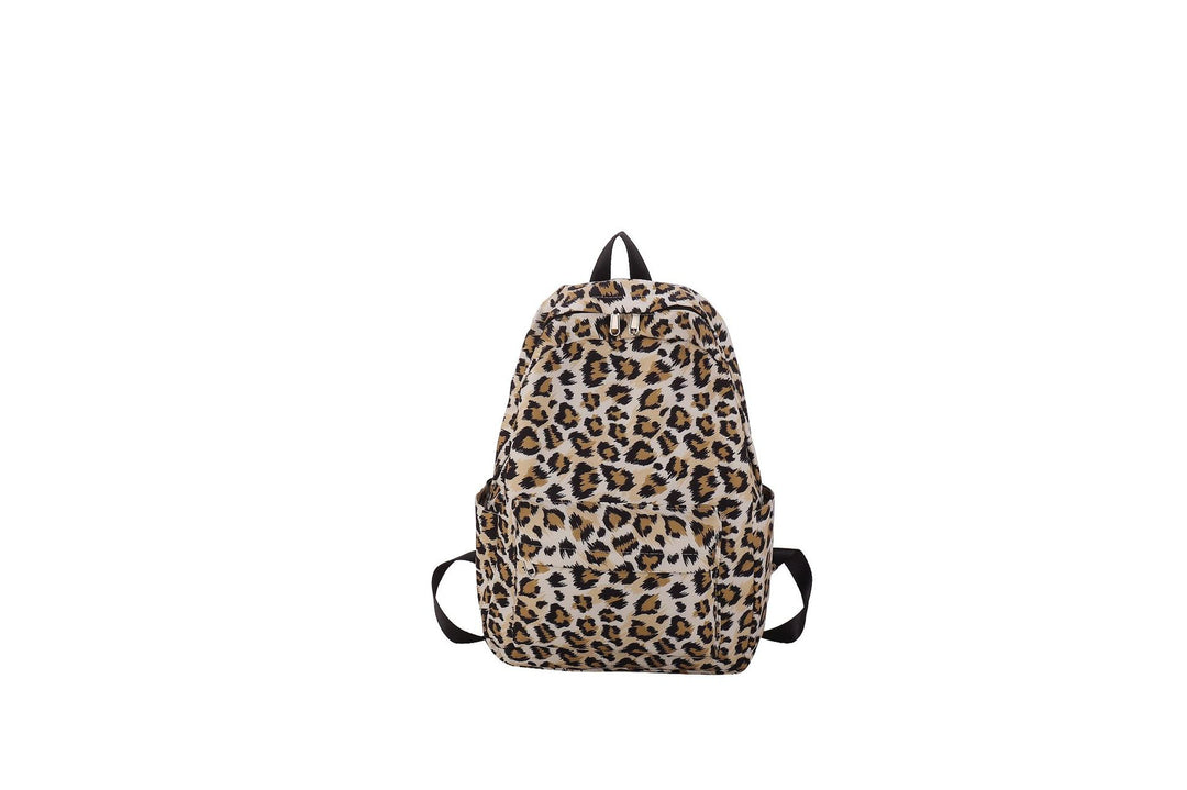 Stylish Animal Print Backpack Bowlift