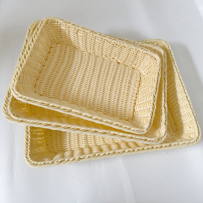 Stackable Woven Storage Tray Bowlift