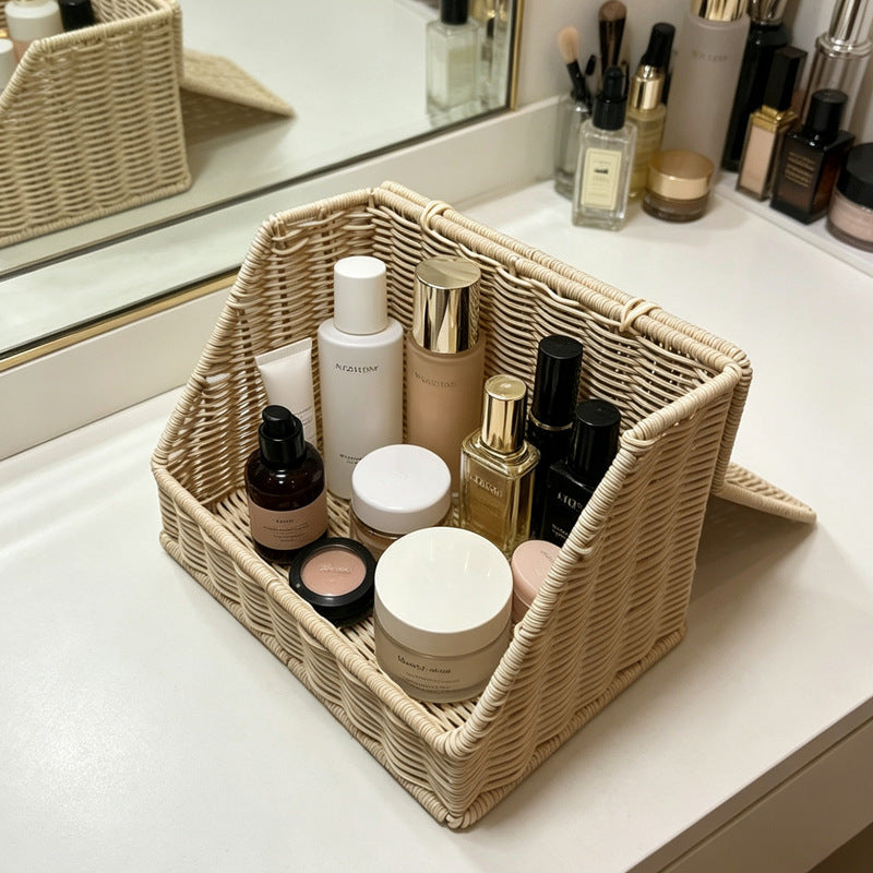 Handcrafted Decorative Woven Storage Chest Bowlift