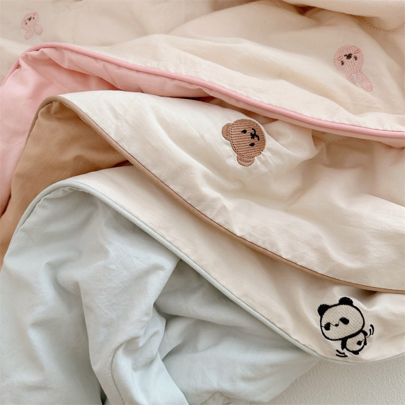 Unisex Cozy Blanket with Cute Panda Design Bowlift