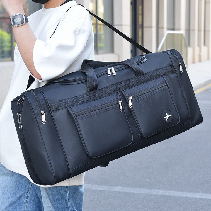 Sporty travel bag with innovative compartments Bowlift