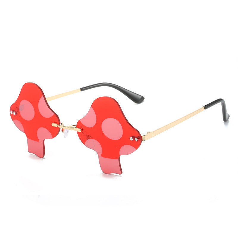 Unique Oversized Polka Dot Frame Sunglasses Bowlift