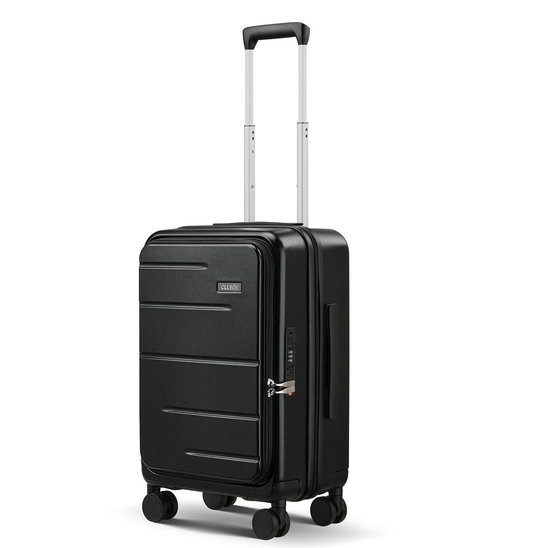 Unisex Durable Anti-Theft Hardshell Carry-On Suitcase Bowlift