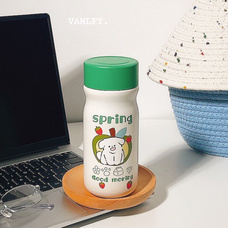 Ladies Insulated Drinking Bottle with Creative Animal Design Bowlift