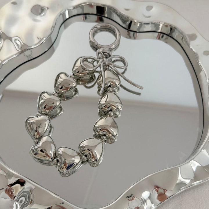 Heart-Shaped Decorative Keychain Bowlift