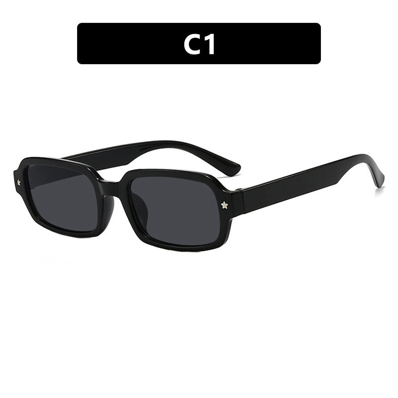 Women's fashionable rectangular sunglasses with outstanding design and protective UV filter Bowlift