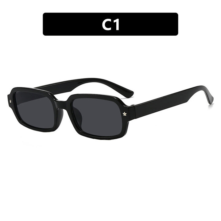 Women's fashionable rectangular sunglasses with outstanding design and protective UV filter Bowlift