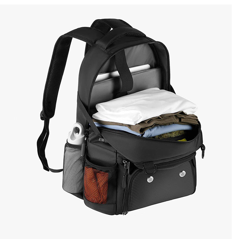 Multi-Compartment Sports Gear Backpack Bowlift