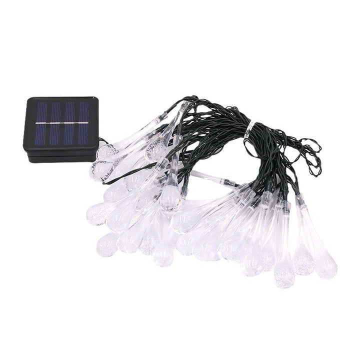 Globe LED String Lights With Waterproof Copper Wire And Textured Clear Bulbs Bowlift