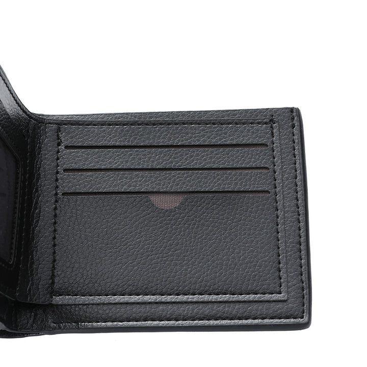 Textured Leather Wallet Bowlift