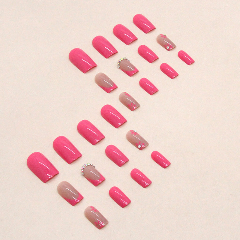 Artistic Floral Press-On Nail Designs Bowlift