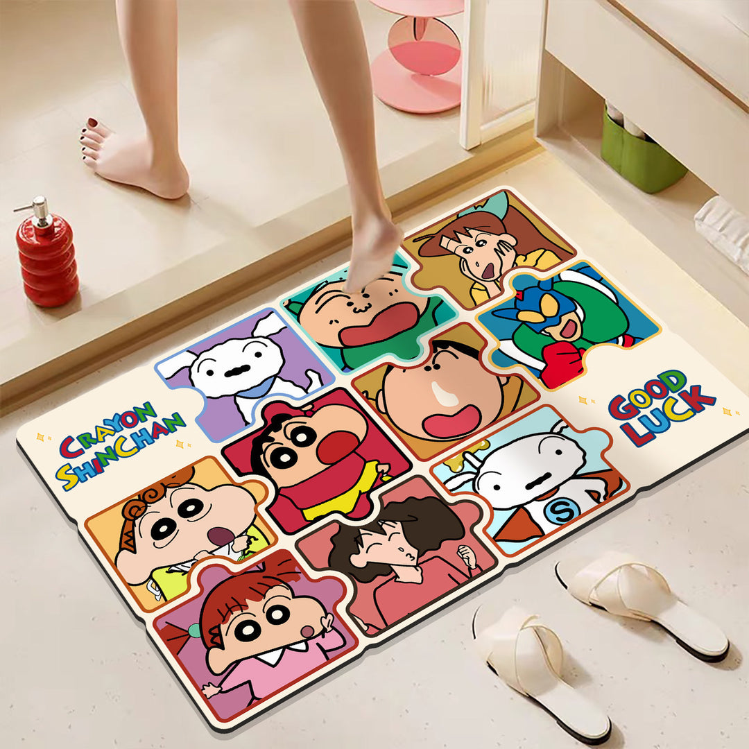 Cartoon Character Bathroom Mat