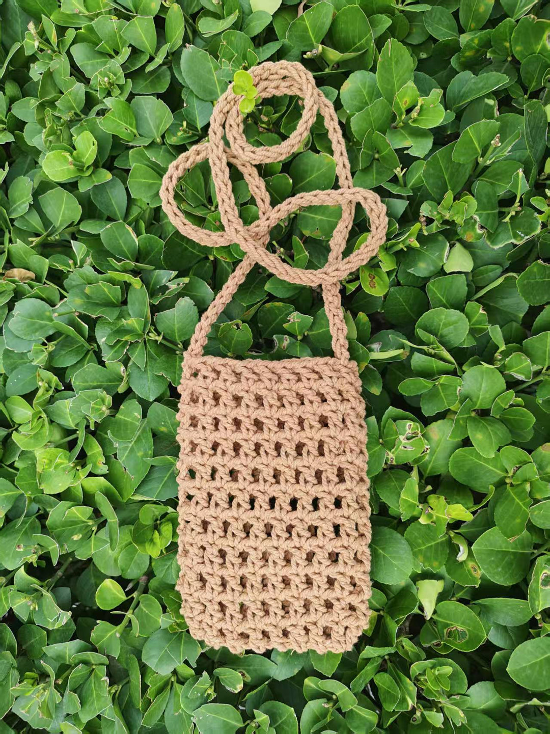Hand-knotted shoulder bag Bowlift