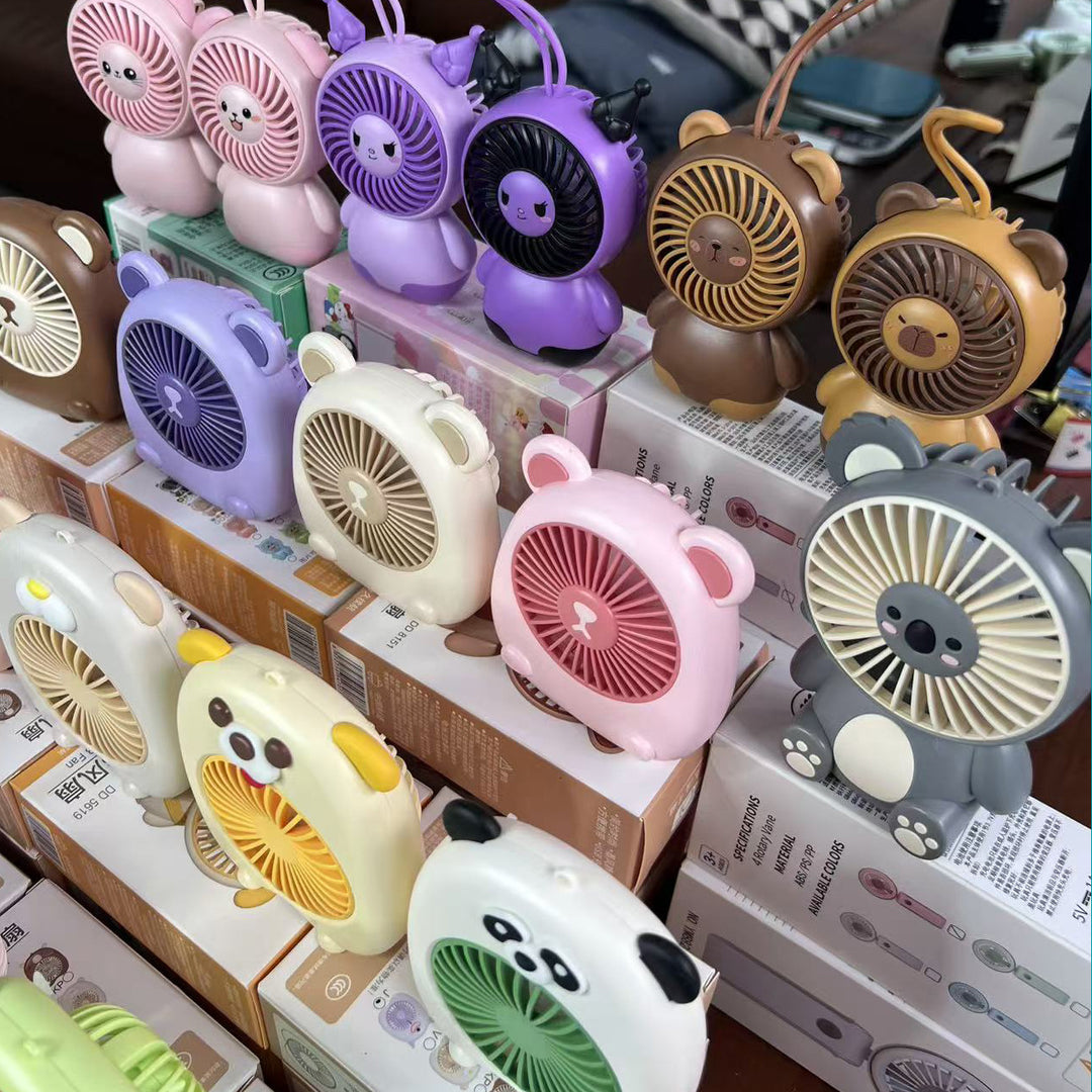 Women Portable Toy Fan Bowlift