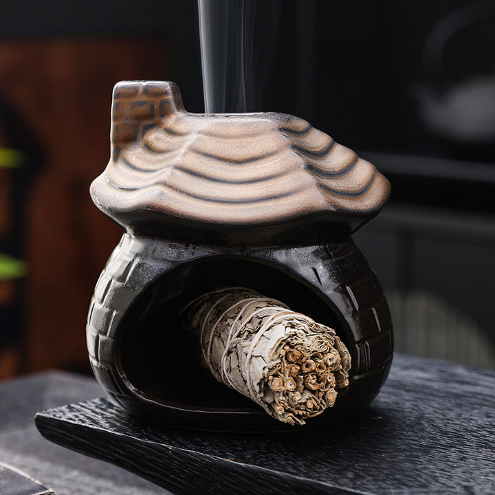 Rustic Ceramic Incense Burners