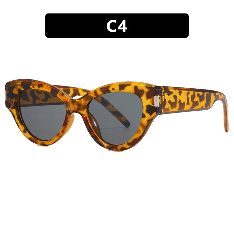Ladies stylish Cat-Eye sunglasses with transparent frame Bowlift