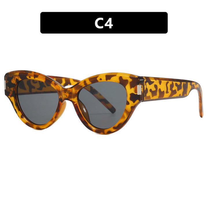 Ladies stylish Cat-Eye sunglasses with transparent frame Bowlift