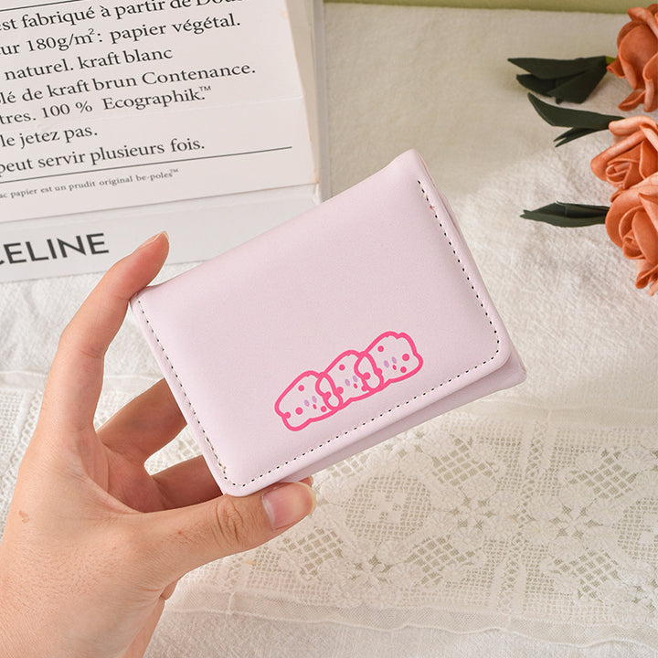 Cute Cartoon-Themed Card Wallet Bowlift