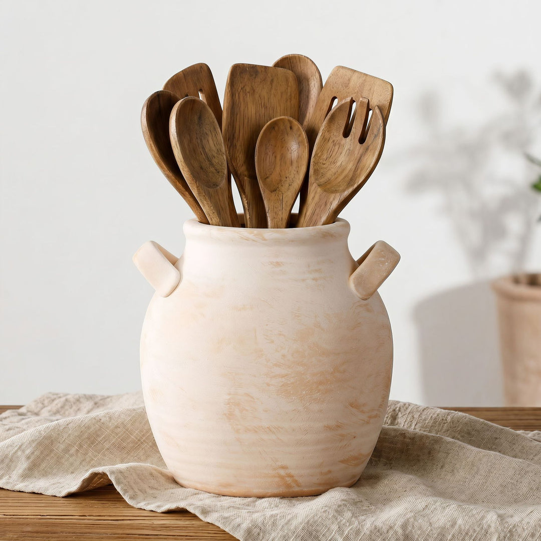 Handcrafted Decorative Ceramic Pot Bowlift