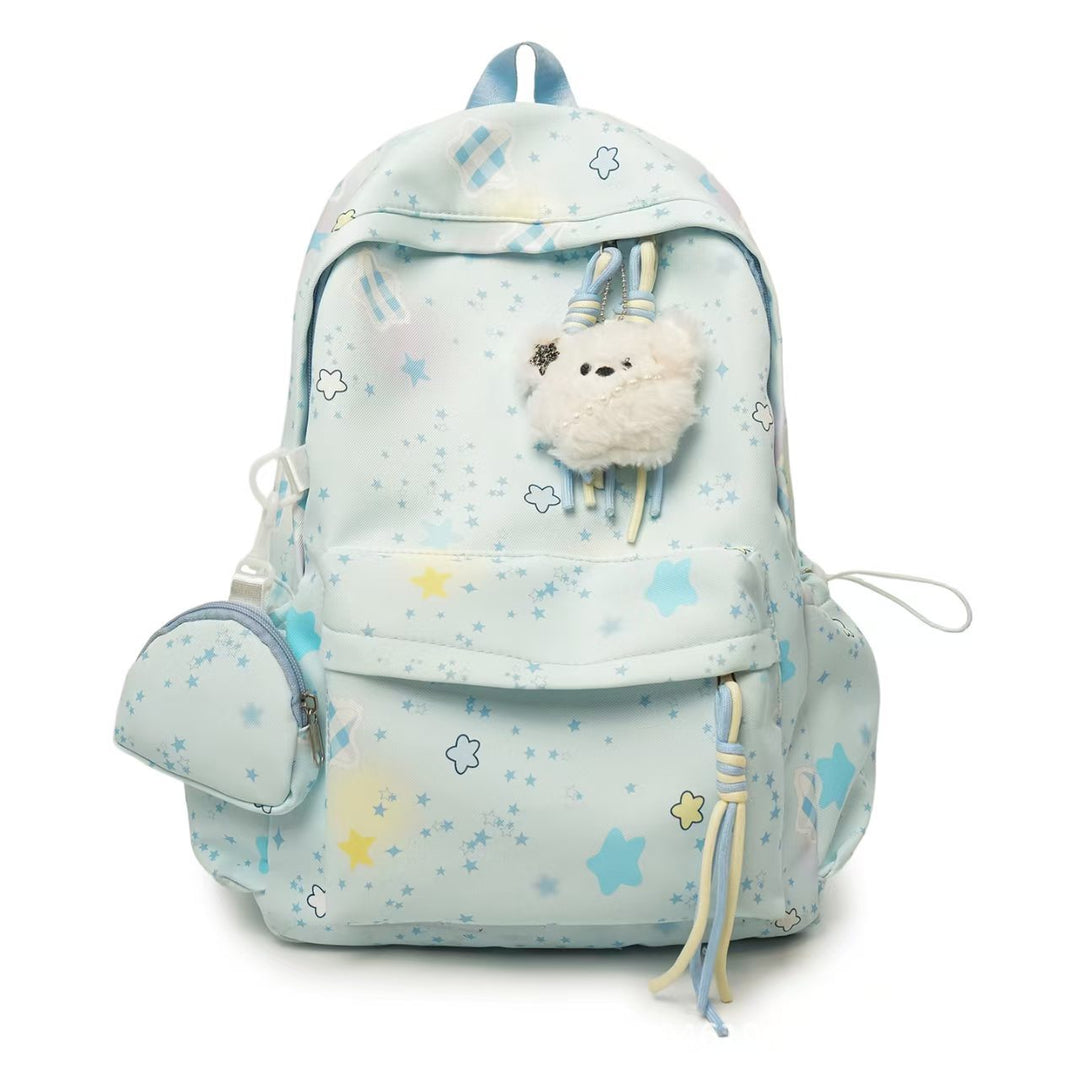 Cute Starry Design Backpack Bowlift