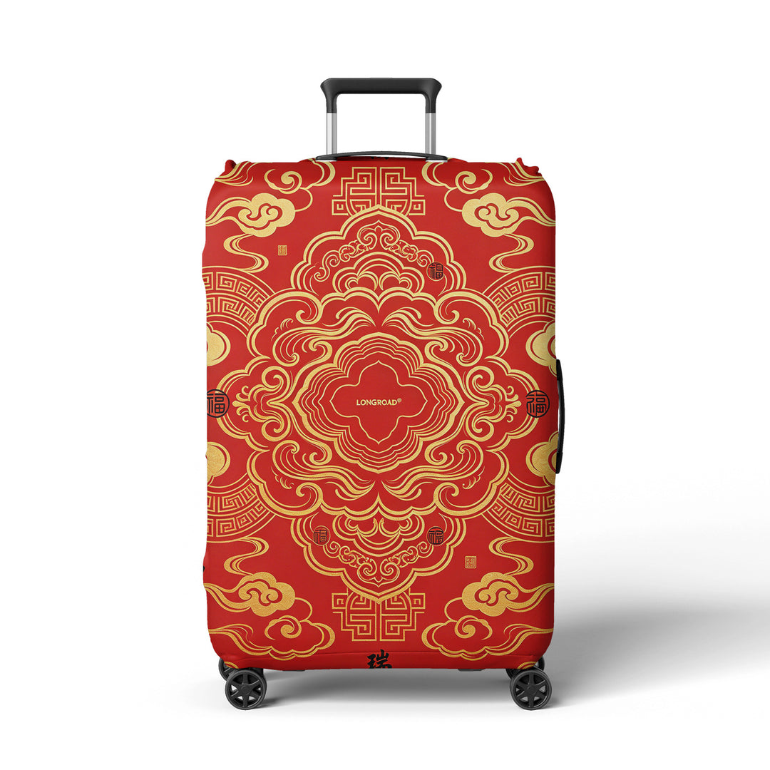 Women Hard Shell Suitcase in Elegant Bamboo Design Bowlift