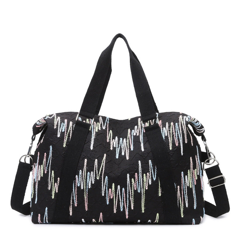 Stylish Quilted Gym Bag Bowlift