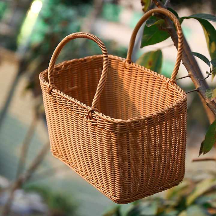 Unisex Large Storage Basket made of Woven Material Bowlift
