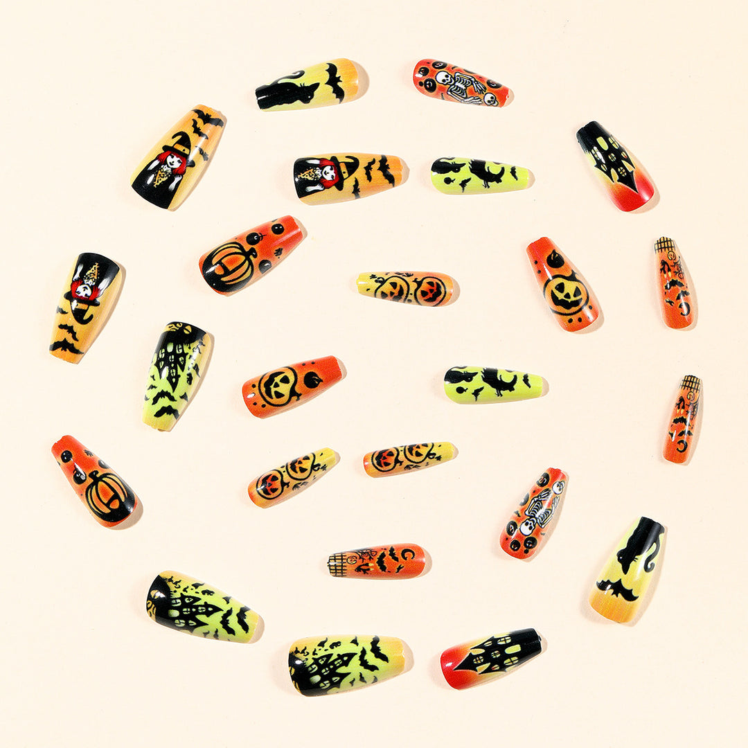 Halloween-Themed 3D Nail Art Extensions Bowlift 1789713455