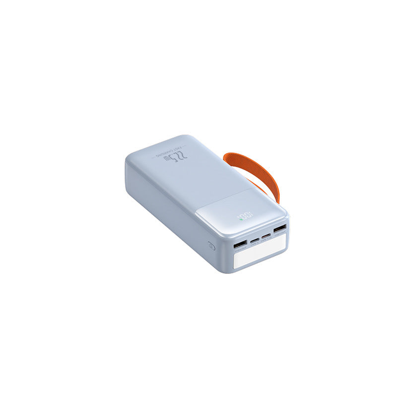 Portable power bank with integrated cable management and fast charging function Bowlift
