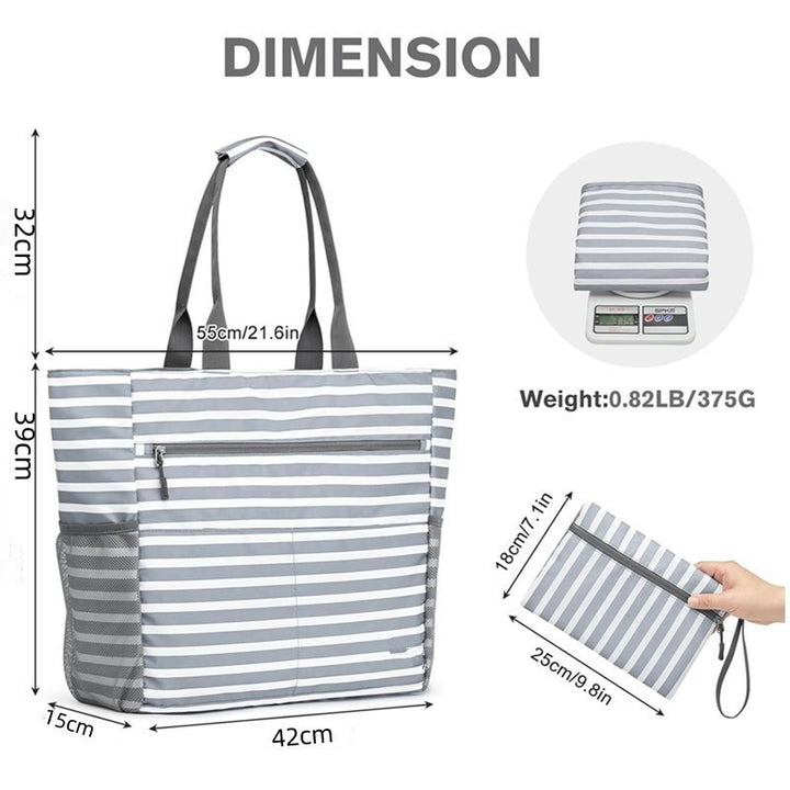 Spacious beach bag with multiple compartments Bowlift