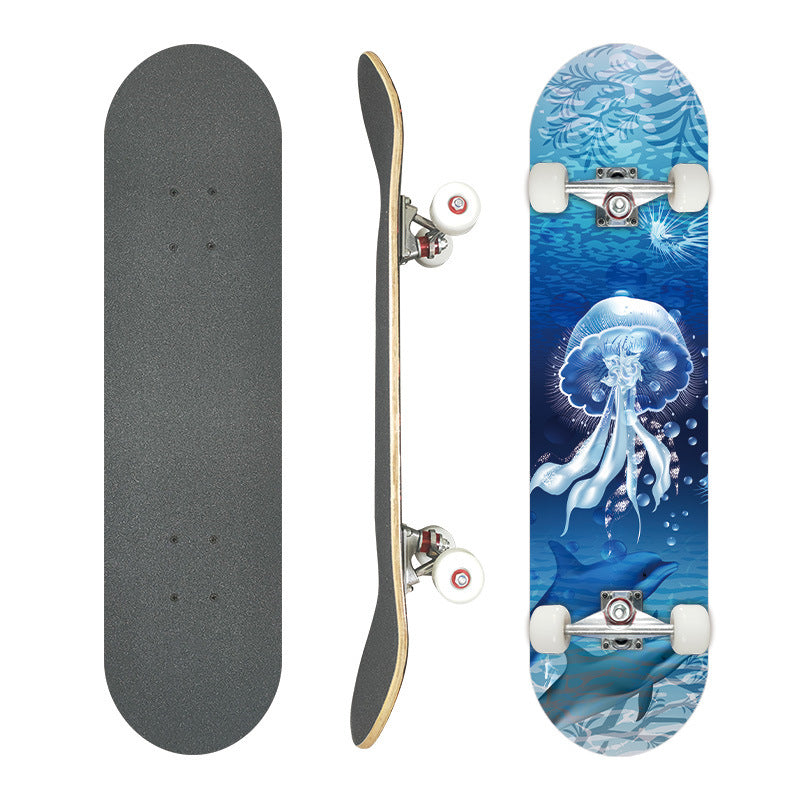 Graphic Artistic Skateboard Bowlift