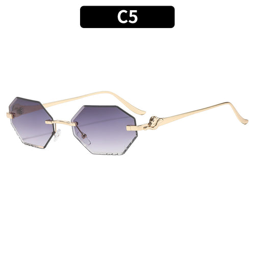Chic Geometric Oversized Sunglasses
