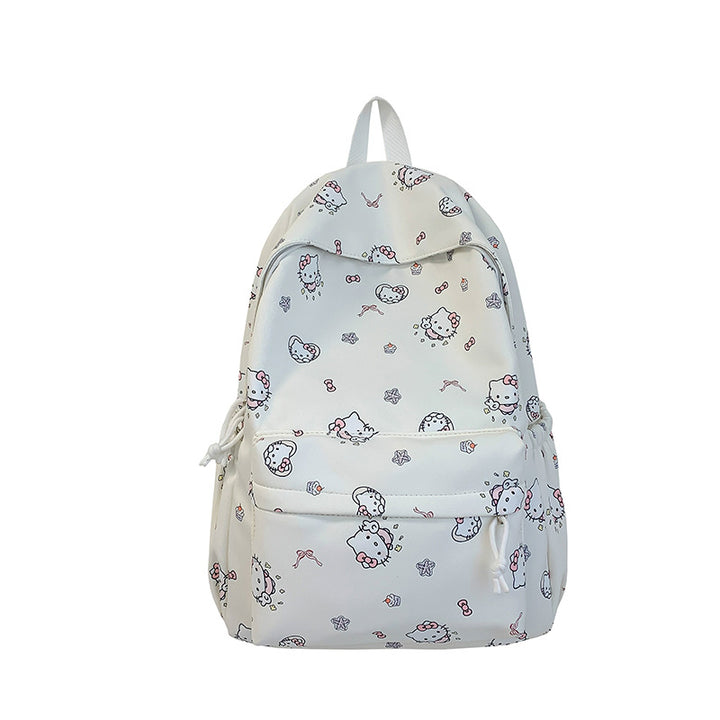Cute Cartoon Character Print Backpack