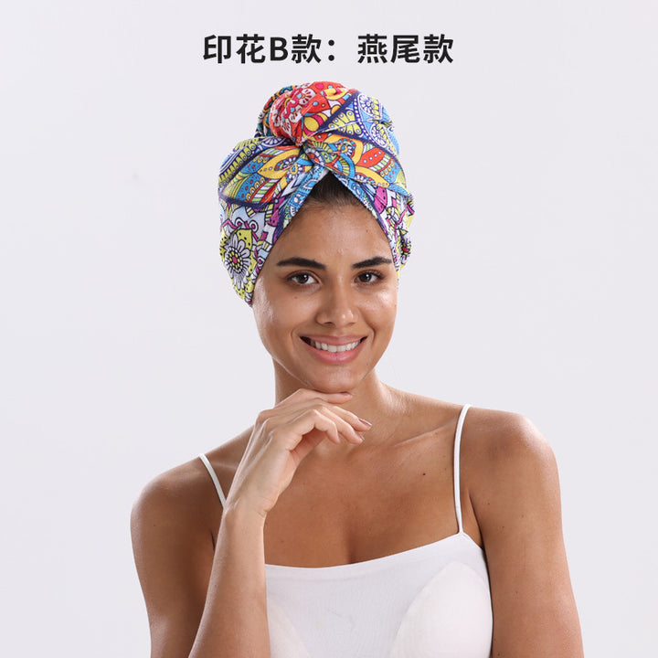 Shower cap with colorful print Bowlift
