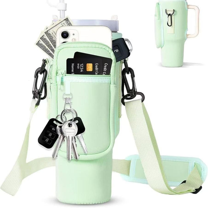 Women's insulated bottle with versatile carrying bag Bowlift