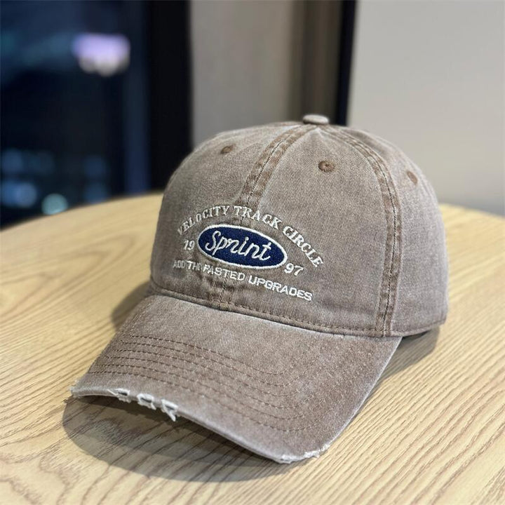 Men's Casual Vintage Embroidered Baseball Cap Bowlift