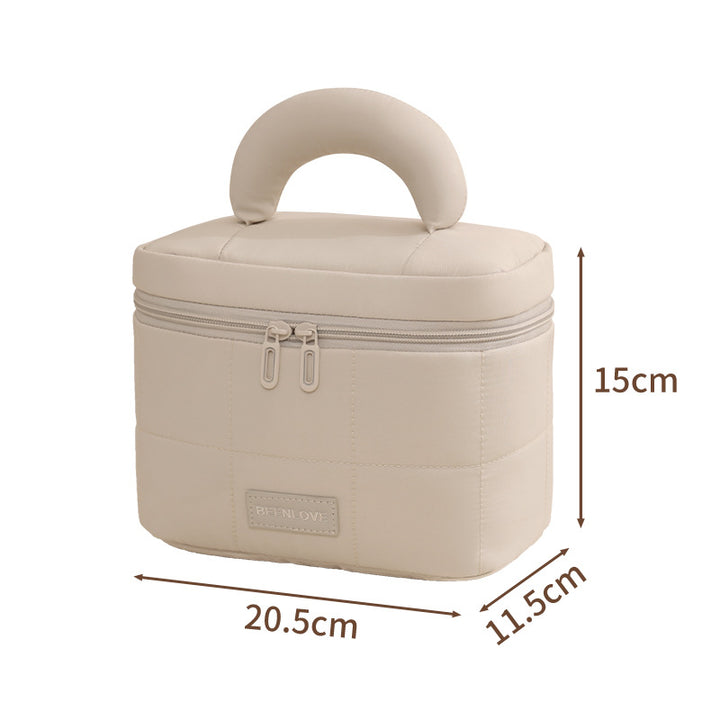 Stylish Structured Makeup Case Bowlift