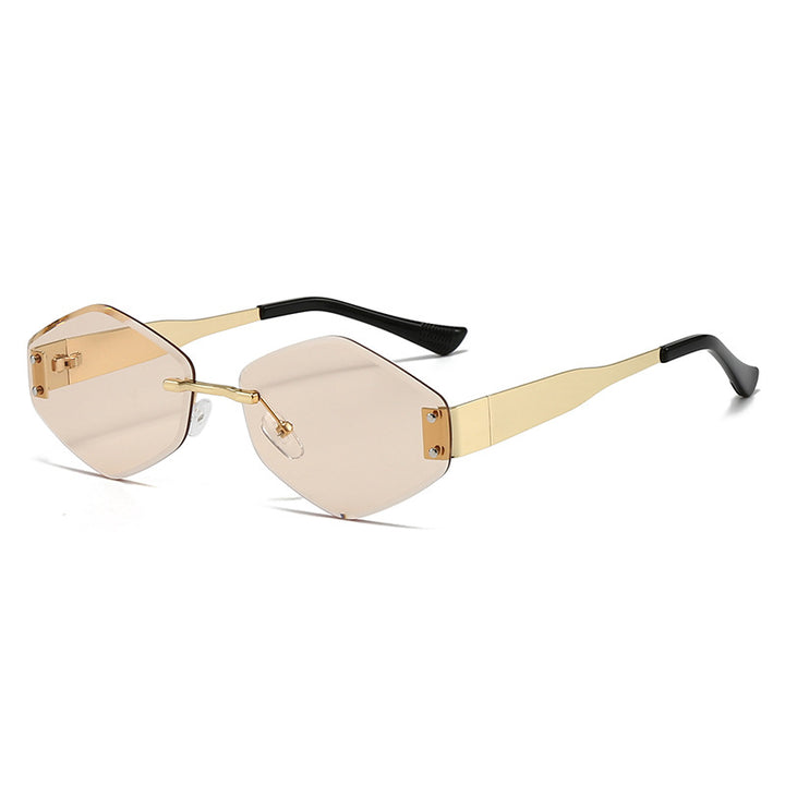 Women's fashionable sunglasses in trendy hexagon design Bowlift