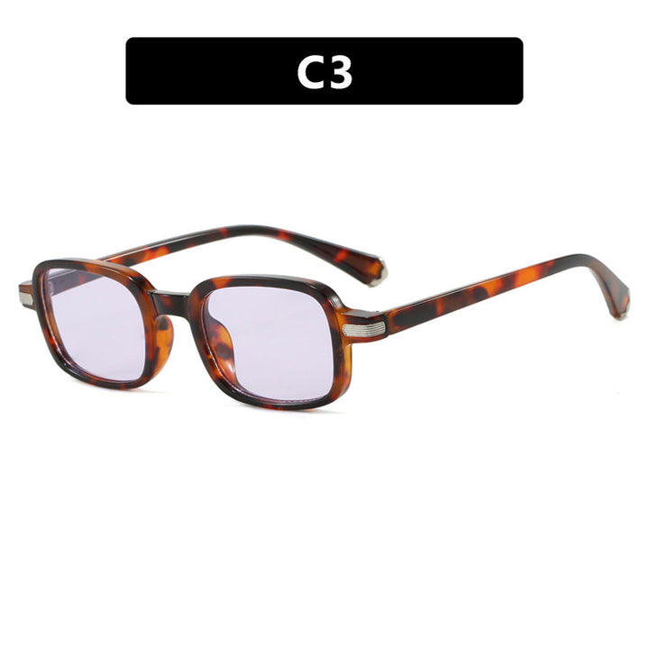 Women's fashionable square sunglasses in trendy tortoise design Bowlift