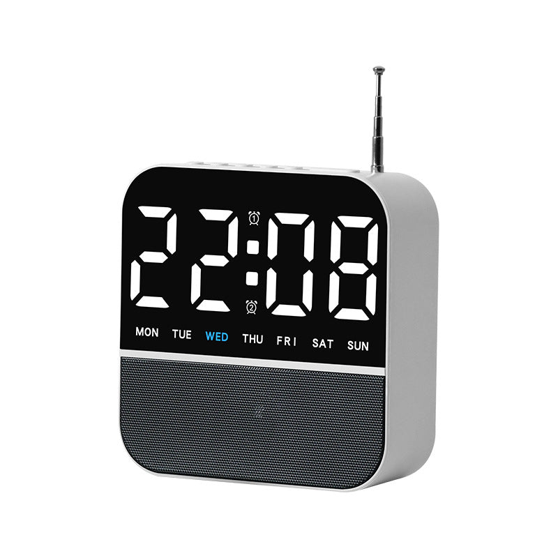 Digital Alarm Clock with LED Display Bowlift
