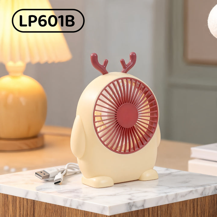 Ladies creatively designed table fan Bowlift