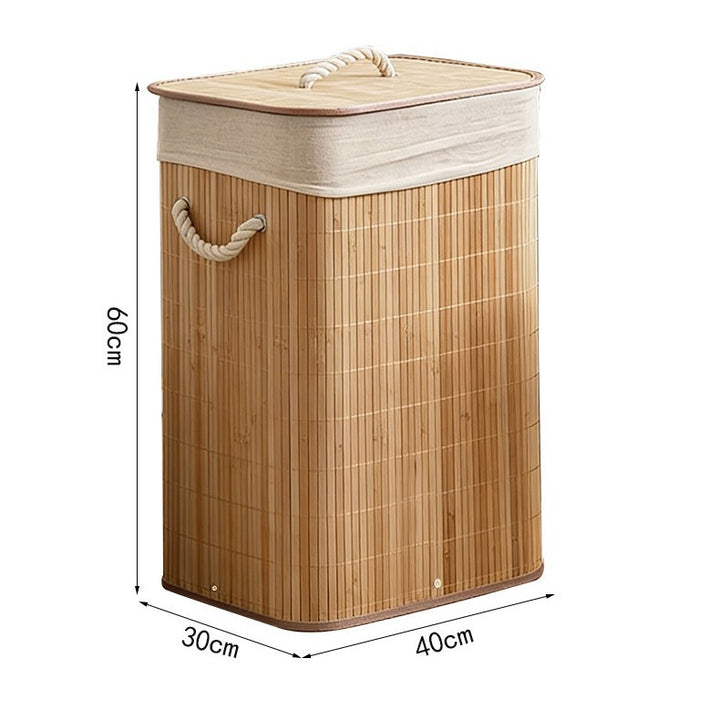 Laundry basket with lid and handle Bowlift