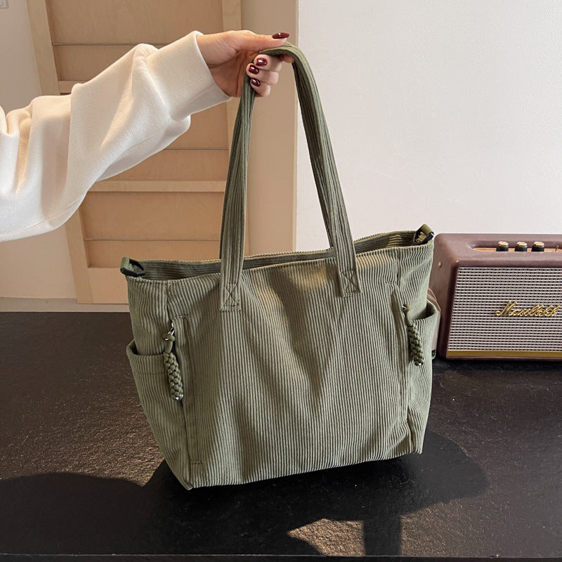 Comfortable Multi-Pocket Travel Tote Bowlift