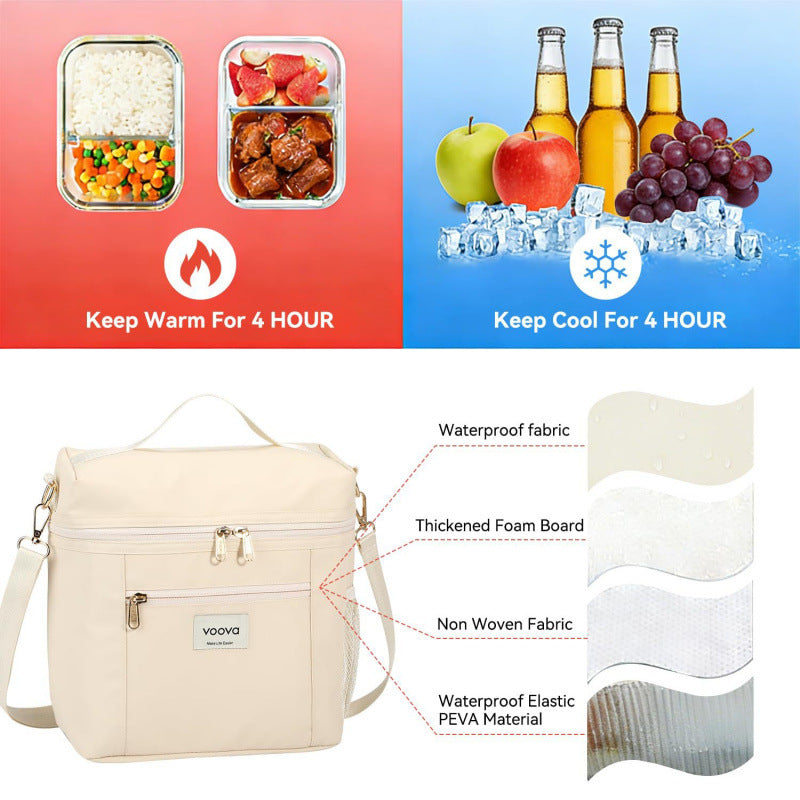 Insulated Food Delivery Cooler Bag Bowlift
