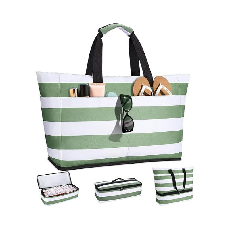 Beach bag with multiple compartments Bowlift