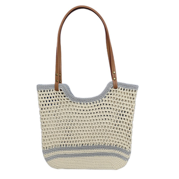 Handmade Macrame Beach Bag Bowlift