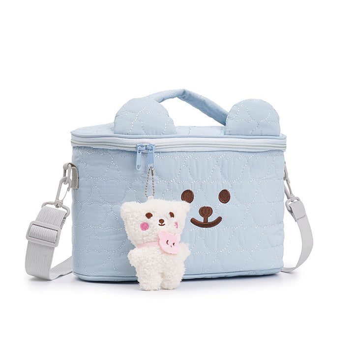 Quilted Animal Design Lunchbox Bowlift