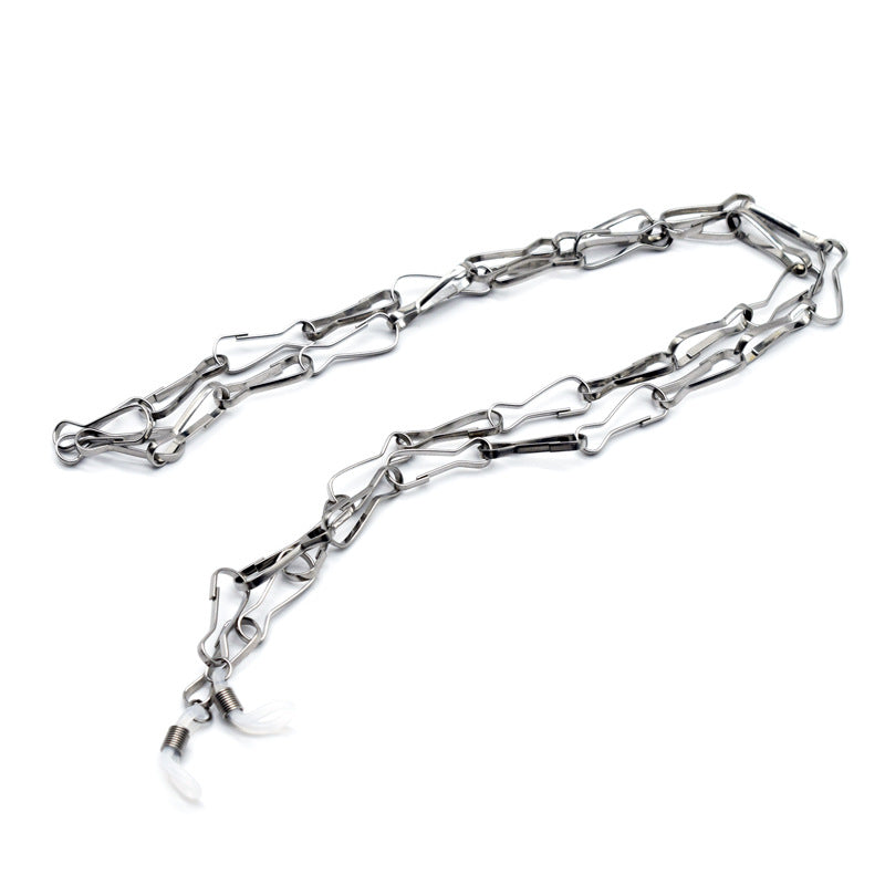 Unique Curved Link Eyewear Chain Bowlift