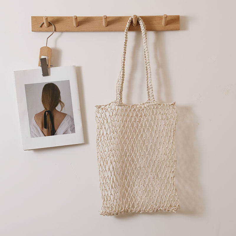 Net carry bag with ergonomic handles Bowlift